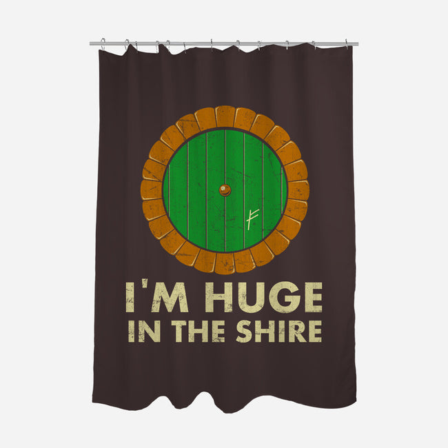 I'm Huge-none polyester shower curtain-karlangas