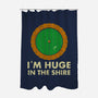 I'm Huge-none polyester shower curtain-karlangas