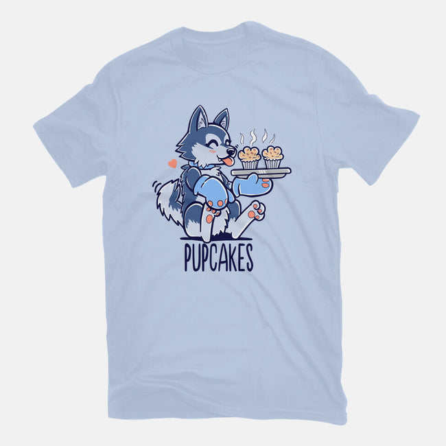 I'm Making Pupcakes-unisex basic tee-TechraNova