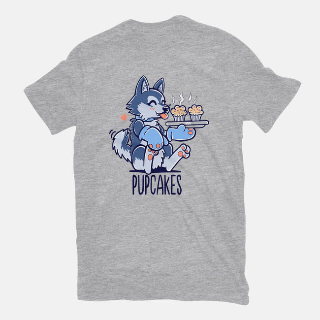 I'm Making Pupcakes-unisex basic tee-TechraNova