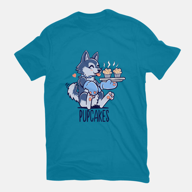 I'm Making Pupcakes-mens heavyweight tee-TechraNova