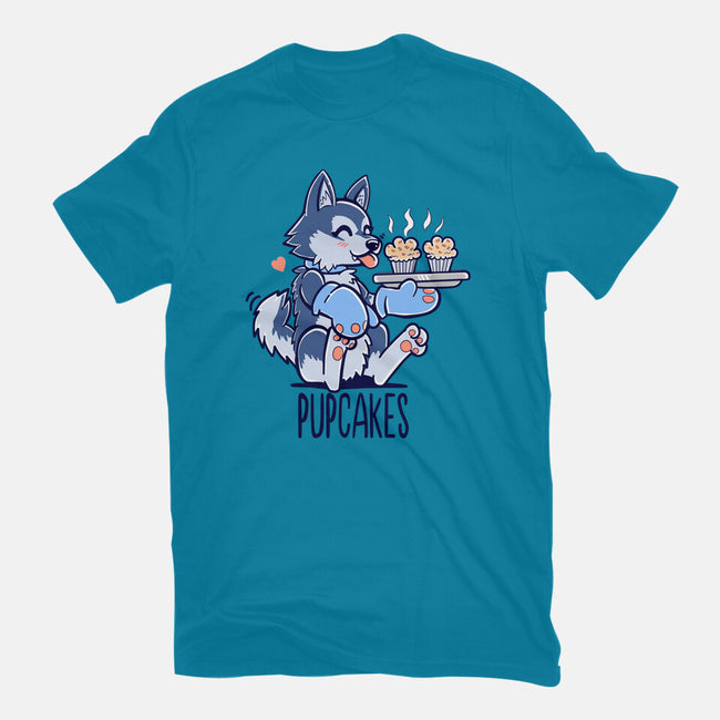 I'm Making Pupcakes-unisex basic tee-TechraNova