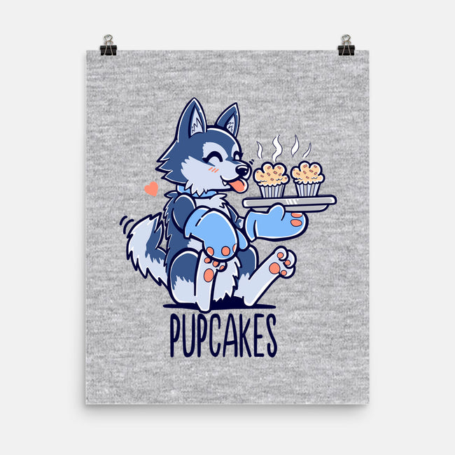 I'm Making Pupcakes-none matte poster-TechraNova