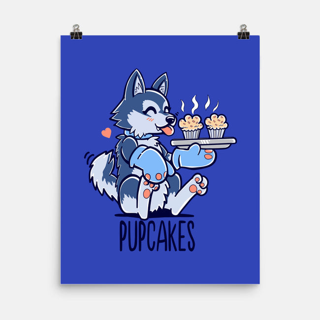 I'm Making Pupcakes-none matte poster-TechraNova