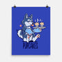 I'm Making Pupcakes-none matte poster-TechraNova