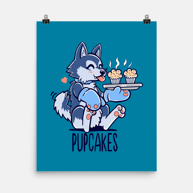 I'm Making Pupcakes-none matte poster-TechraNova