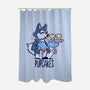 I'm Making Pupcakes-none polyester shower curtain-TechraNova