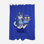 I'm Making Pupcakes-none polyester shower curtain-TechraNova