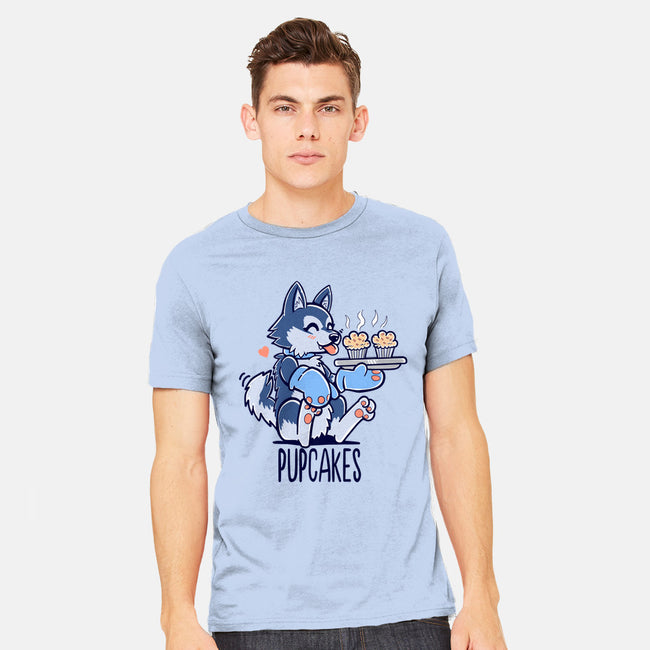 I'm Making Pupcakes-mens heavyweight tee-TechraNova