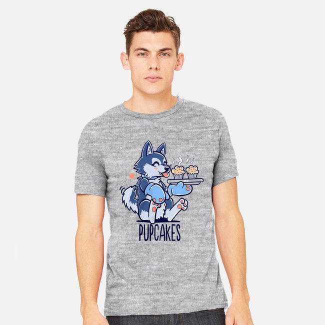 I'm Making Pupcakes-mens heavyweight tee-TechraNova