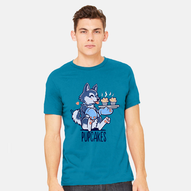 I'm Making Pupcakes-mens heavyweight tee-TechraNova