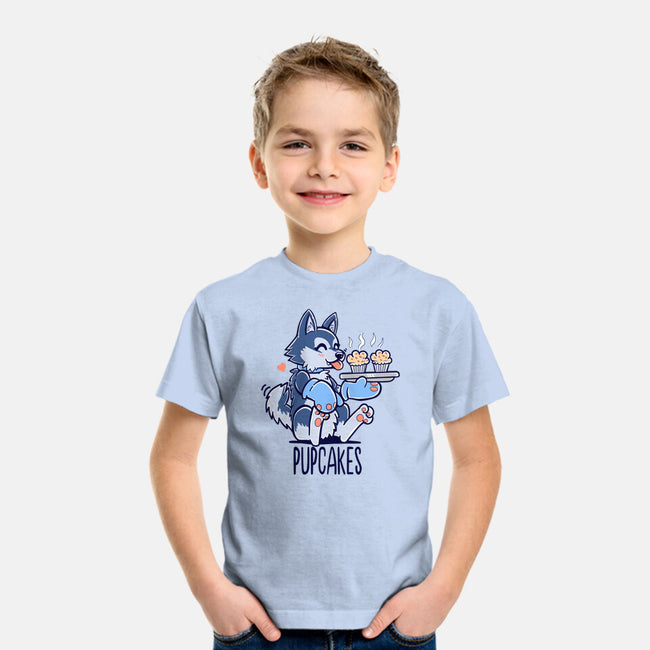 I'm Making Pupcakes-youth basic tee-TechraNova
