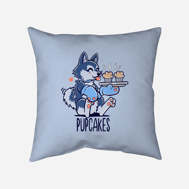 I'm Making Pupcakes-none removable cover w insert throw pillow-TechraNova