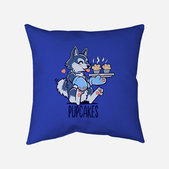 I'm Making Pupcakes-none removable cover w insert throw pillow-TechraNova