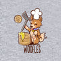 I'm Making Woofles-womens racerback tank-TechraNova