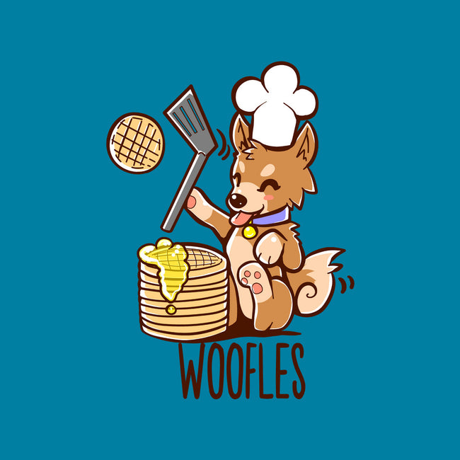 I'm Making Woofles-none polyester shower curtain-TechraNova