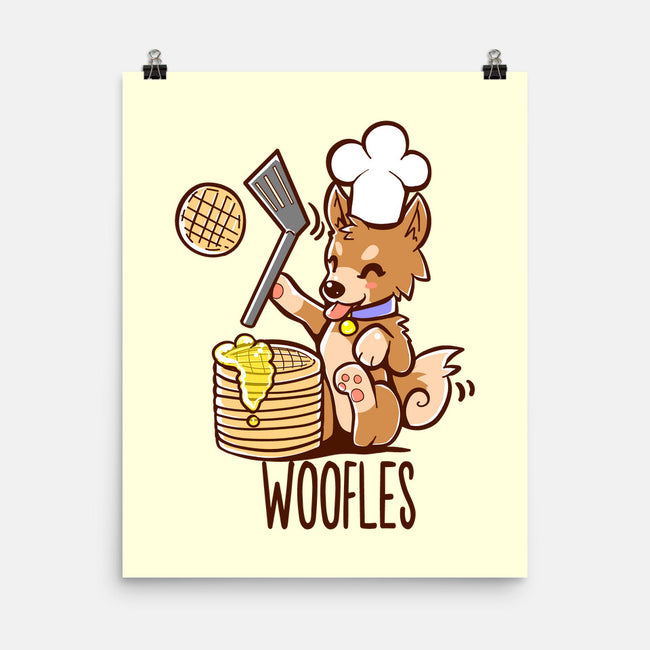 I'm Making Woofles-none matte poster-TechraNova