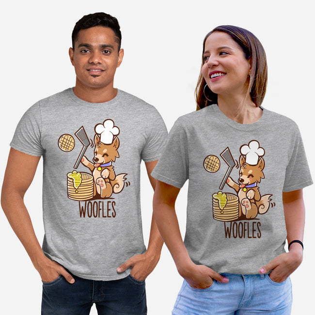 I'm Making Woofles-unisex basic tee-TechraNova