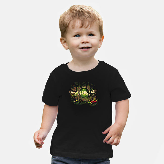 In the Jungle You Must Wait-baby basic tee-Kat_Haynes