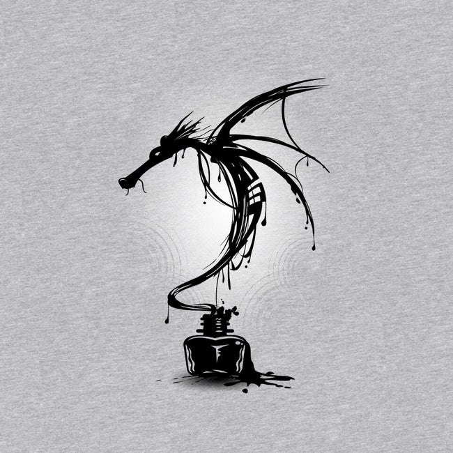 Ink Dragon-womens v-neck tee-alnavasord