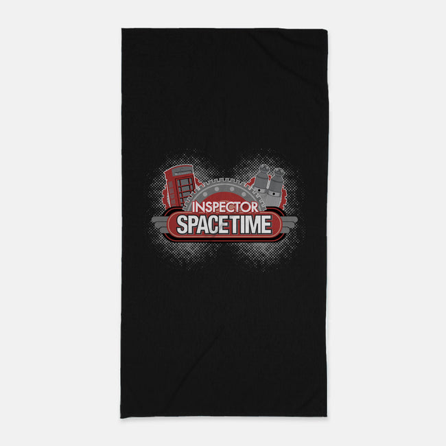 Inspector Spacetime-none beach towel-elfwitch