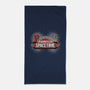 Inspector Spacetime-none beach towel-elfwitch