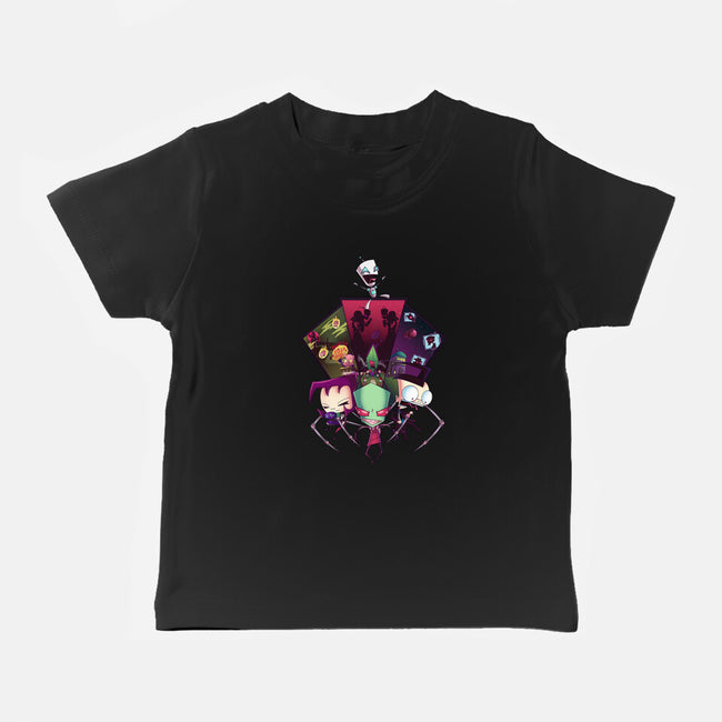 Invade and Enslave-baby basic tee-stellica