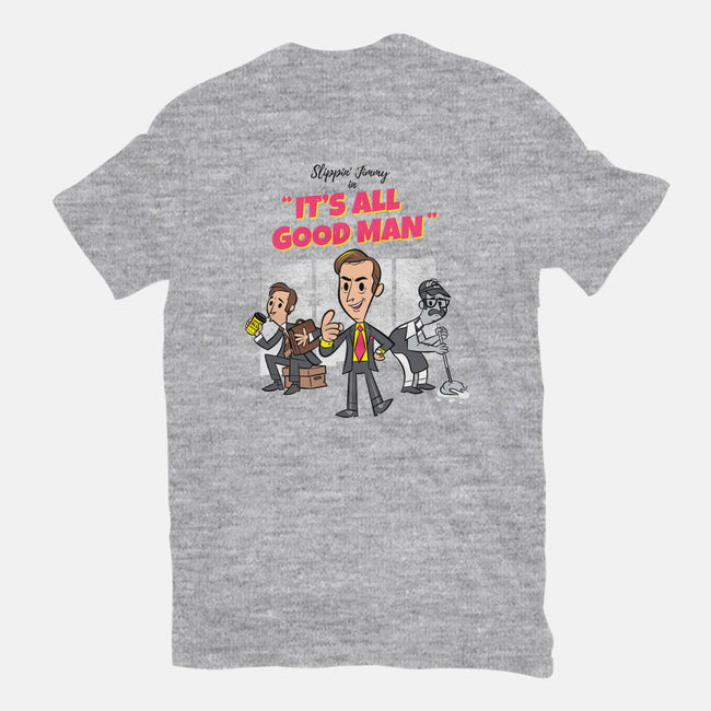 It's All Good Man-mens basic tee-spiritgreen