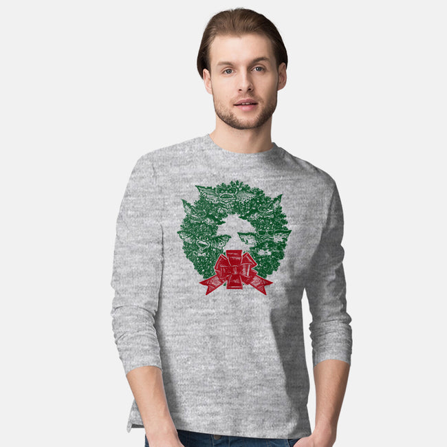 It's Beginning To Look A Lot Like Gremlins-mens long sleeved tee-QFSChris