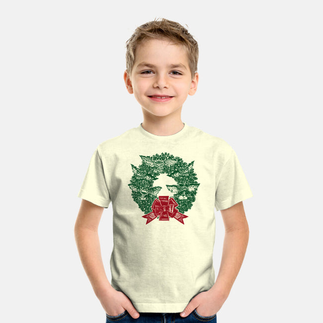 It's Beginning To Look A Lot Like Gremlins-youth basic tee-QFSChris