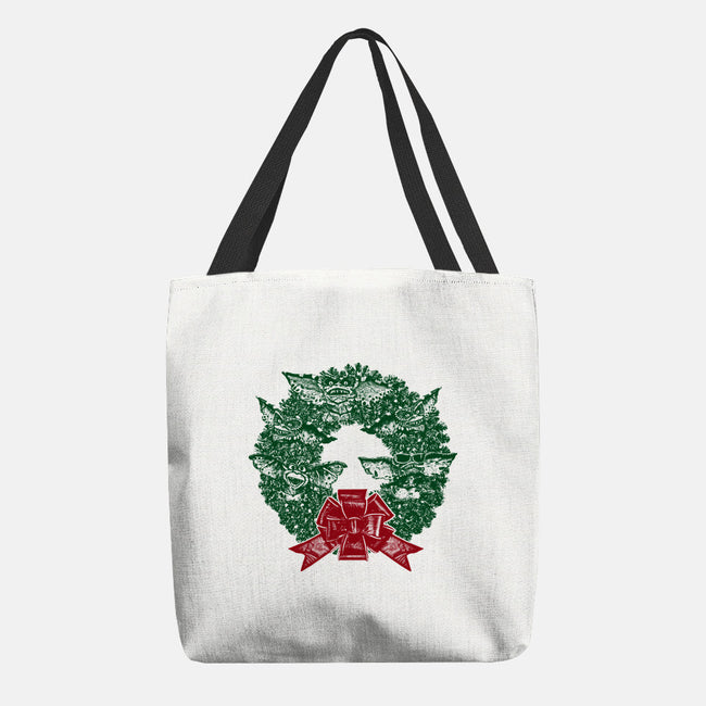 It's Beginning To Look A Lot Like Gremlins-none basic tote-QFSChris