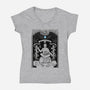 Hail Sagan-womens v-neck tee-brankovranic