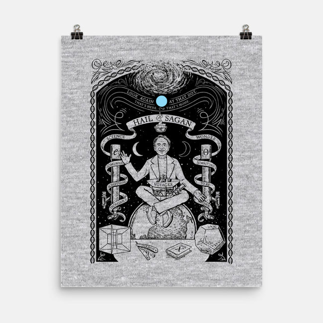 Hail Sagan-none matte poster-brankovranic