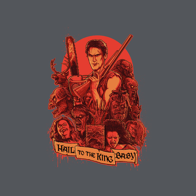 Hail to the King, Baby-none stretched canvas-Moutchy