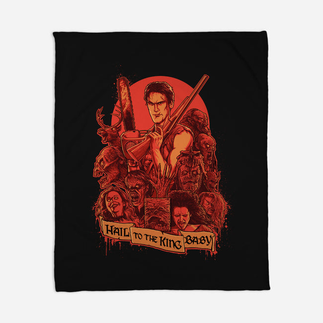 Hail to the King, Baby-none fleece blanket-Moutchy