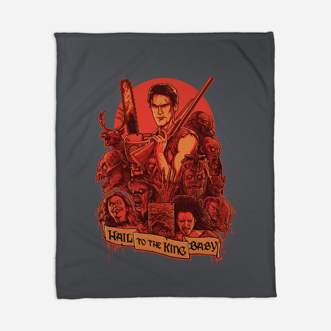 Hail to the King, Baby-none fleece blanket-Moutchy