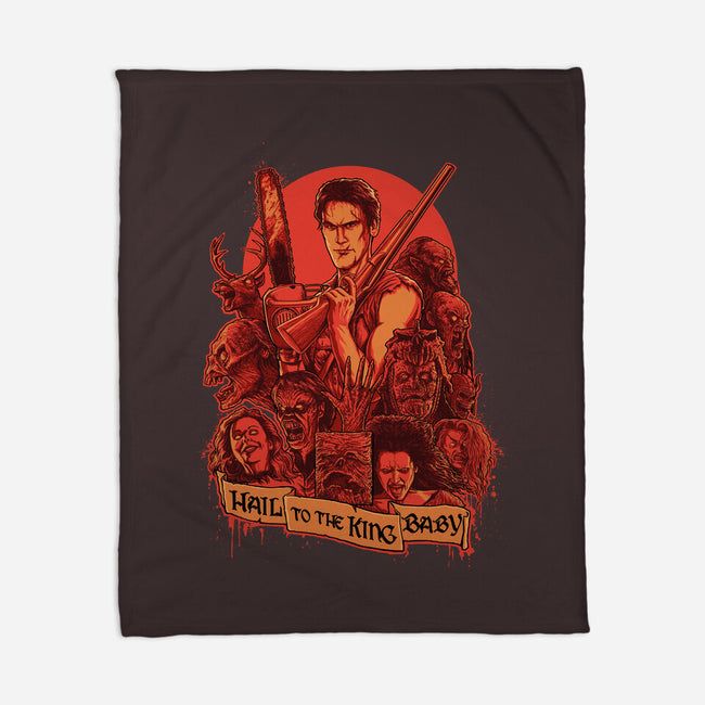 Hail to the King, Baby-none fleece blanket-Moutchy