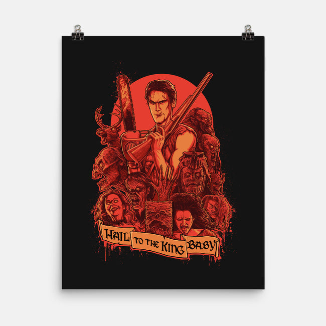 Hail to the King, Baby-none matte poster-Moutchy