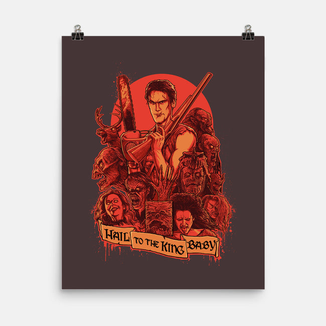 Hail to the King, Baby-none matte poster-Moutchy
