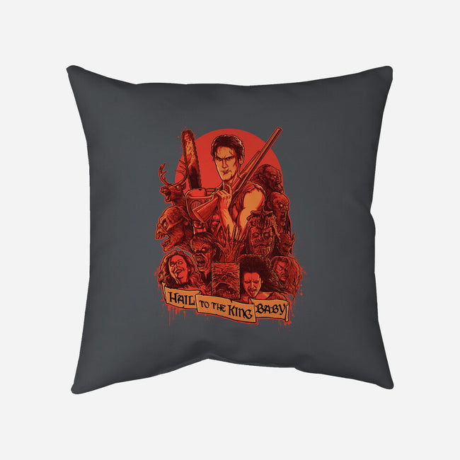 Hail to the King, Baby-none removable cover w insert throw pillow-Moutchy