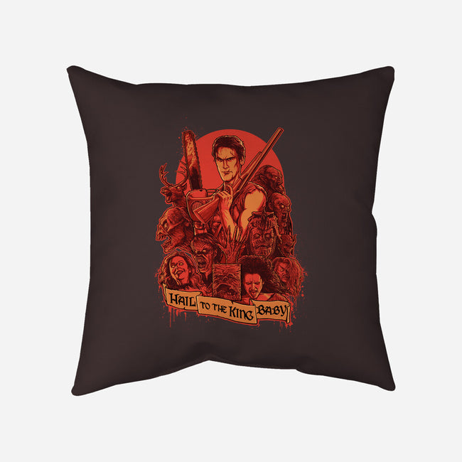 Hail to the King, Baby-none removable cover w insert throw pillow-Moutchy