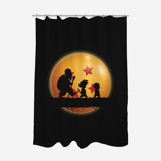 Hakuna Matata Kame-none polyester shower curtain-DrMonekers