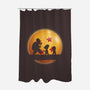 Hakuna Matata Kame-none polyester shower curtain-DrMonekers