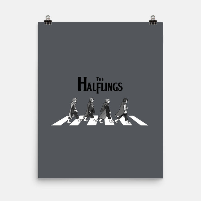 Halflings Road-none matte poster-quietsnooze