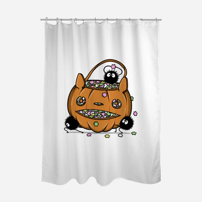 Hallowatari!-none polyester shower curtain-Raffiti