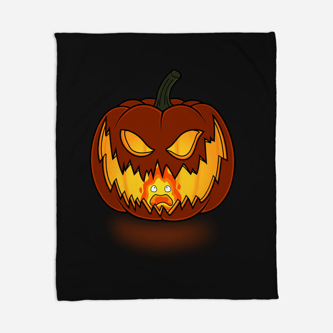 Halloween Flame!-none fleece blanket-Raffiti