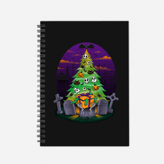 Halloween Is My Xmas-none dot grid notebook-tobefonseca