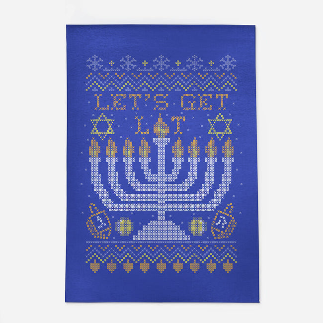 Hanukkah Is Lit-none indoor rug-beware1984