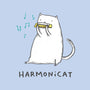 Harmonicat-none stretched canvas-SophieCorrigan