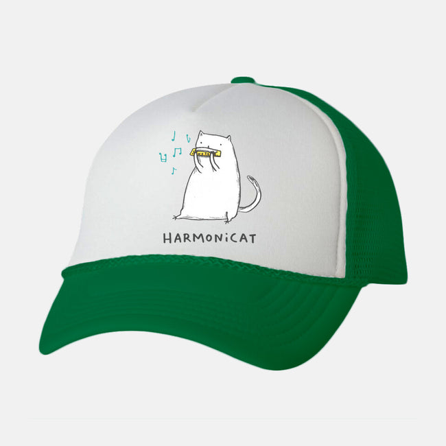 Harmonicat-unisex trucker hat-SophieCorrigan